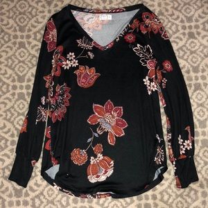 Long bubble sleeve tee